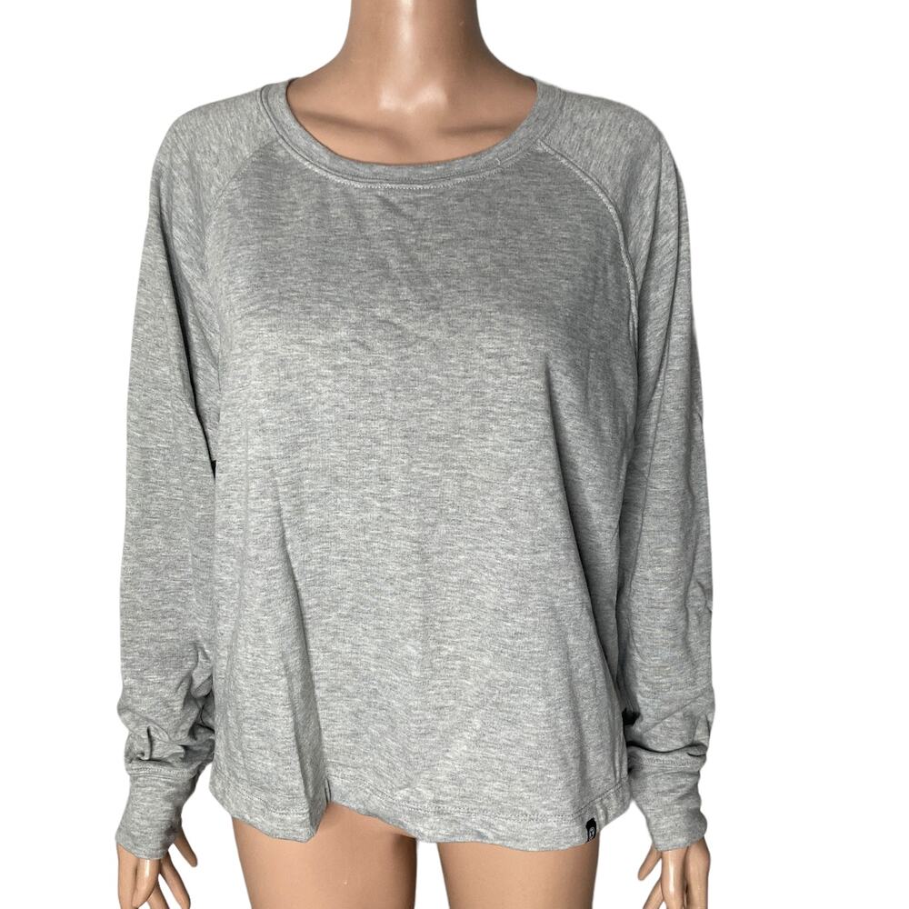 Circle X Sweatshirt Womens Medium Gray French Terry New